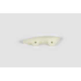 Guide chaîne UFO blanc translucide Yamaha