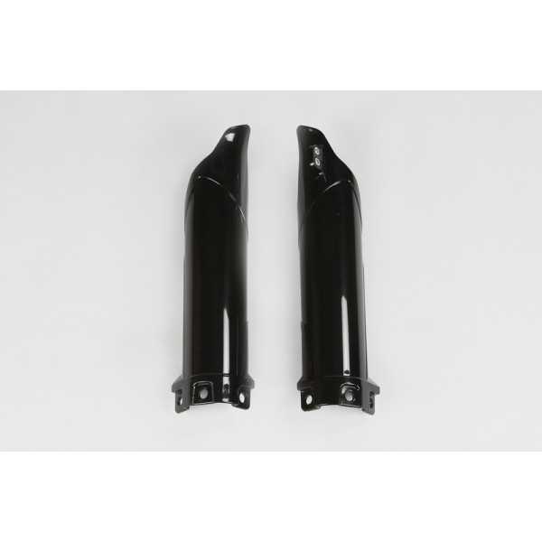 Protections de fourche UFO noir Kawasaki KX85