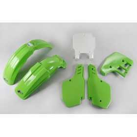 Kit plastique UFO couleur origine Kawasaki KX125