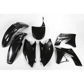 Kit plastique UFO noir Kawasaki KX250F