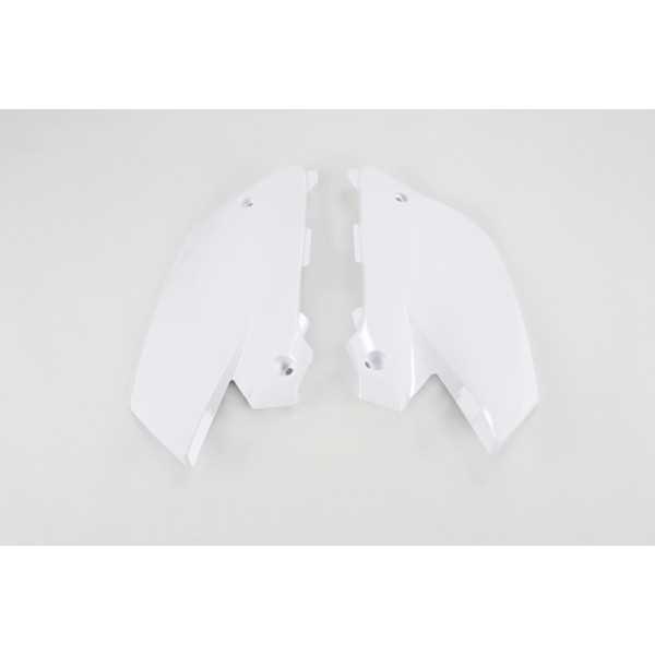 Plaques latérales UFO blanc Yamaha YZ125/250