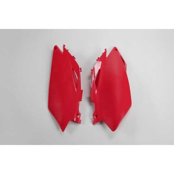 Plaques latérales UFO rouge Honda CRF250R/450R