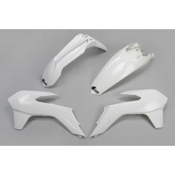 Kit plastique UFO blanc KTM