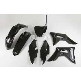 Kit plastique UFO noir Honda CRF450R