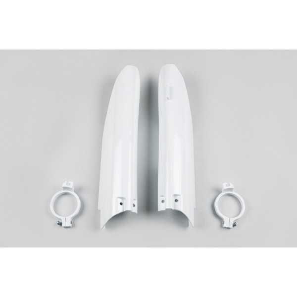 Protections de fourche UFO blanc Suzuki