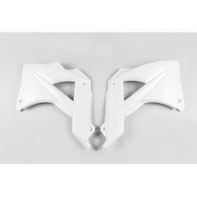 Ouïes de radiateur UFO blanc Gas Gas