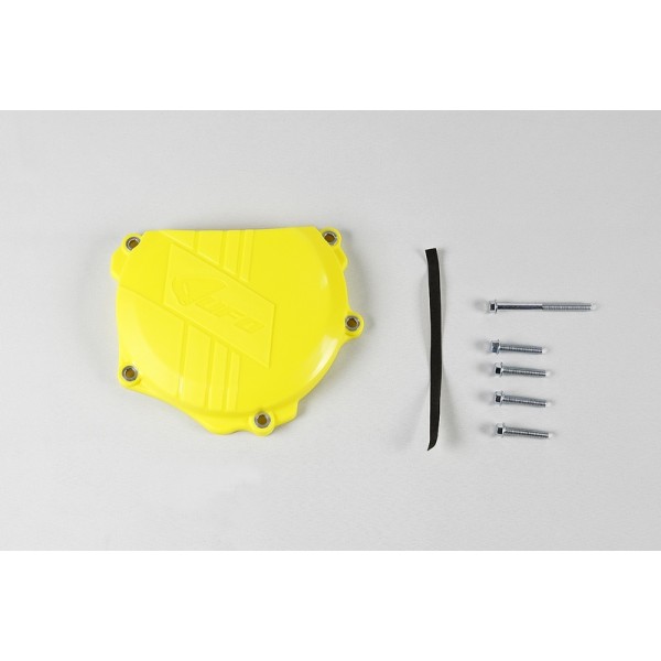 Protège carter embrayage UFO jaune Suzuki RM-Z250