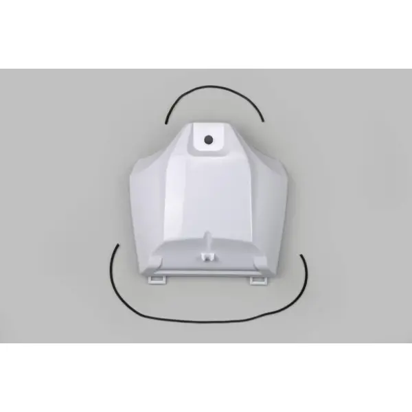 Couvre réservoir UFO blanc Yamaha YZ450F