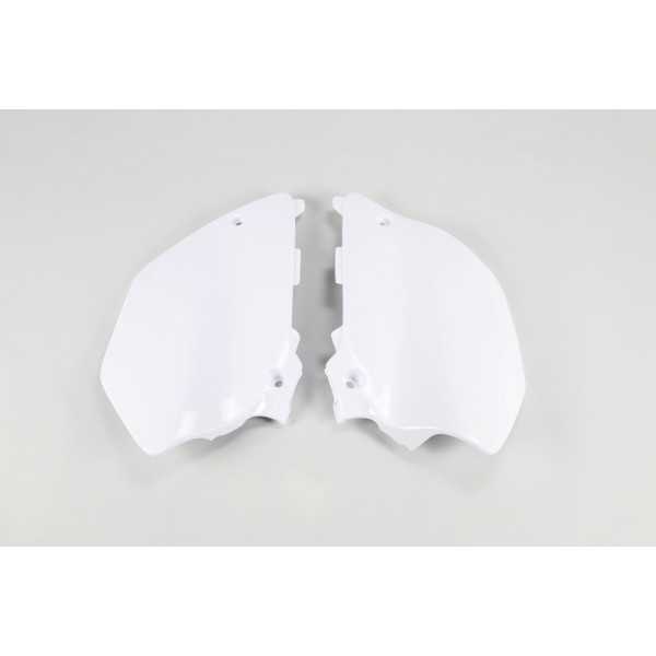 Plaques latérales UFO blanc Yamaha