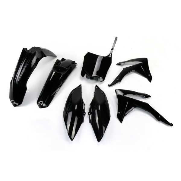 Kit plastique UFO noir Honda CRF250R/450R