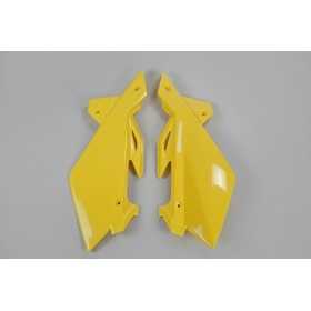 Plaques latérales UFO jaune Husqvarna