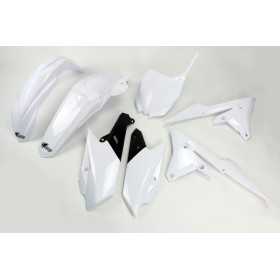Kit plastique UFO blanc Yamaha YZ250F/450F