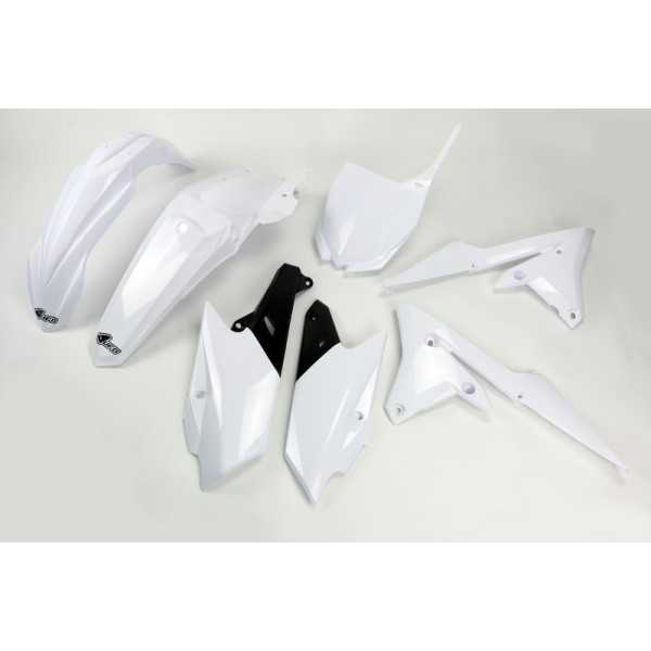 Kit plastique UFO blanc Yamaha YZ250F/450F