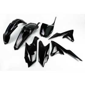 Kit plastique UFO noir Yamaha YZ250F/450F