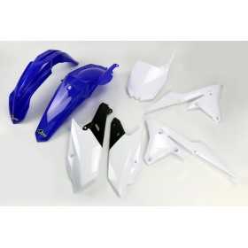 Kit plastique UFO couleur origine (2014) bleu/blanc/noir Yamaha YZ250F/450F