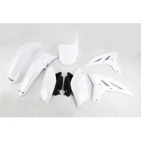 Kit plastique UFO blanc Yamaha YZ250F