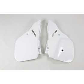 Plaques latérales UFO blanc Honda CR125R/250R