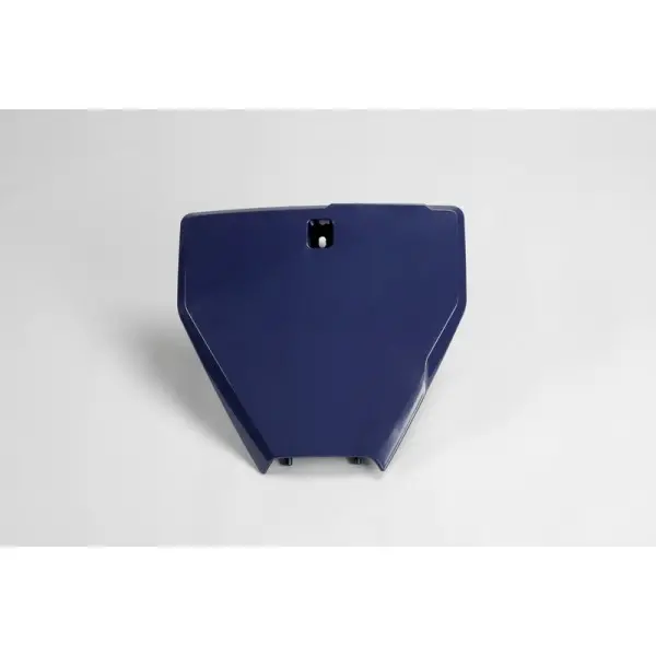 Plaque numéro frontale UFO bleu Husqvarna FC/TC