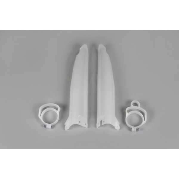 Protections de fourche UFO translucide Kawasaki KX