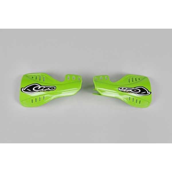 Protège-mains UFO vert KX Kawasaki KX125/250
