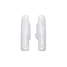 Protection de fourche UFO blanc Yamaha YZ85