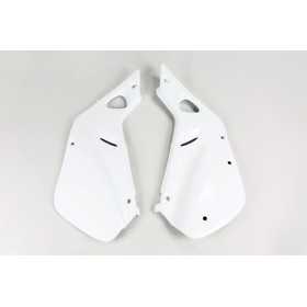 Plaques latérales UFO blanc Honda CR125R/250R
