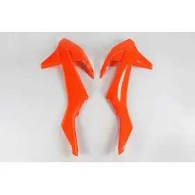 Ouïes de radiateur UFO orange fluo KTM SX/SX-F
