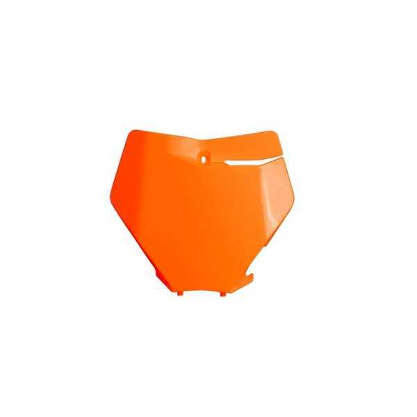 Plaque numéro frontale UFO orange KTM SX/SX-F