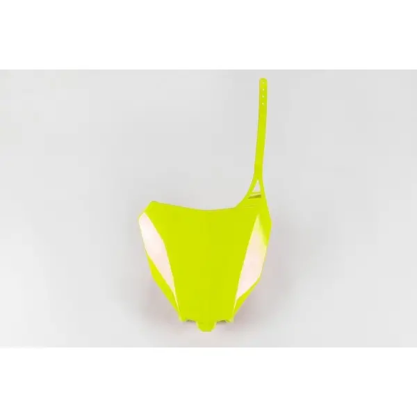 Plaque numéro frontale UFO jaune fluo Honda CRF450R/RX