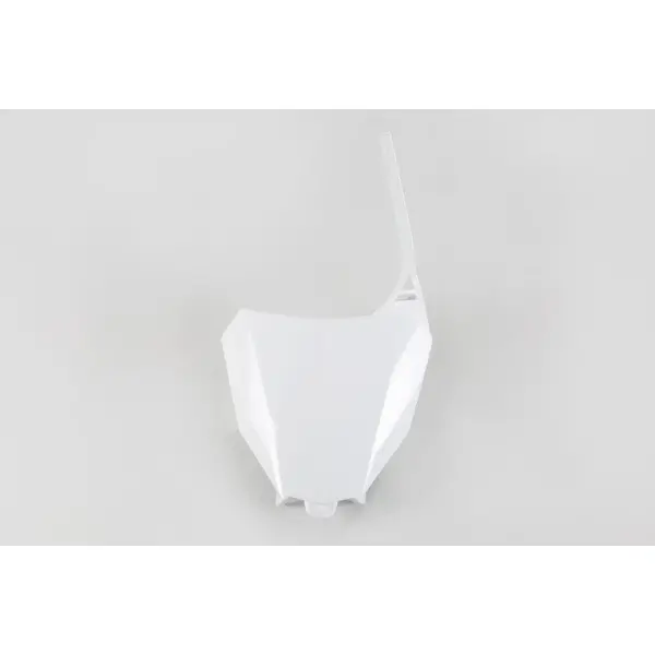 Plaque numéro frontale UFO blanc Honda CRF450R/RX