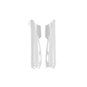 Protège fourche UFO blanc Honda CR250/450R-RX