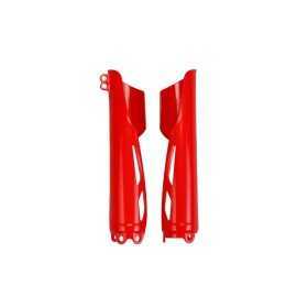 Protège fourche UFO rouge Honda CR250/450R-RX