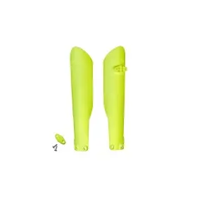 Protections de fourche UFO jaune fluo Husqvarna