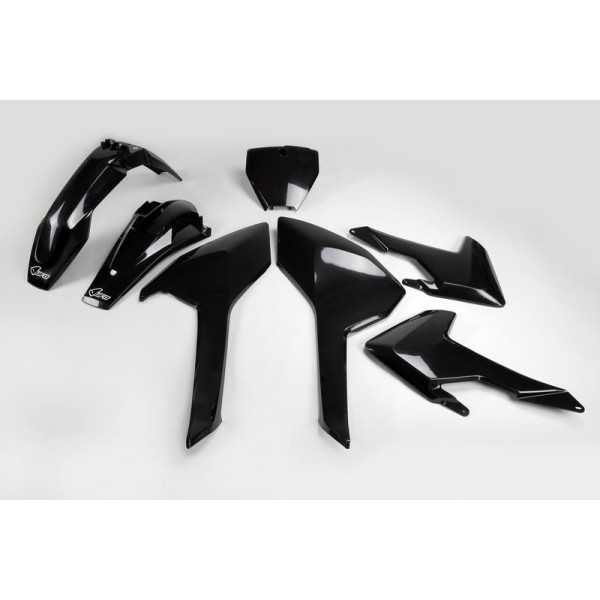 Kit plastique UFO noir Husqvarna