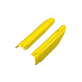 Protections de fourche UFO jaune Suzuki