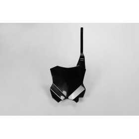 Plaque numéro frontale UFO noir Kawasaki KX450F