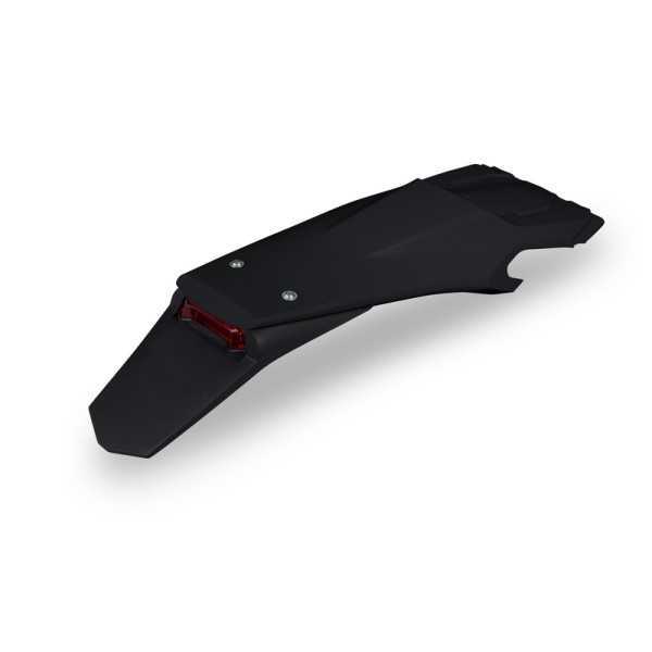 Garde-boue arrière + feu UFO noir Husqvarna FE/TE