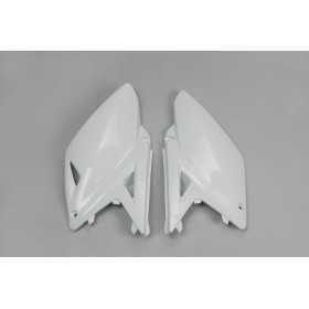 Plaques latérales UFO blanc Suzuki RM-Z250