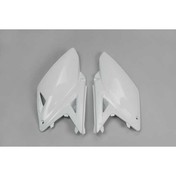 Plaques latérales UFO blanc Suzuki RM-Z250