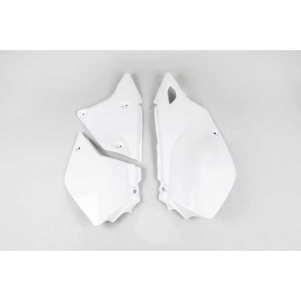 Plaques latérales UFO blanc Suzuki DR-Z400E