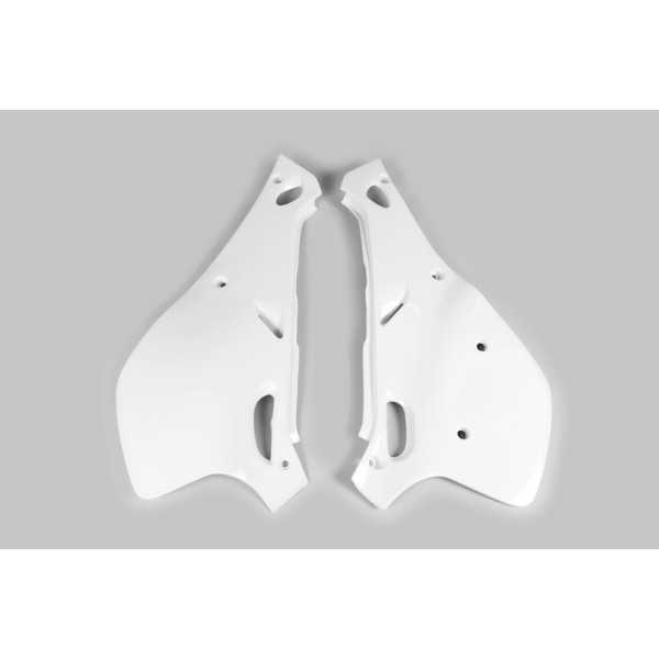 Plaques latérales UFO blanc Yamaha