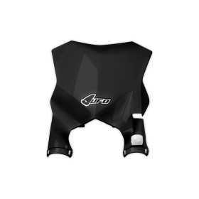 Plaque numéro frontale UFO Stadium noir Kawasaki KX250F/450F