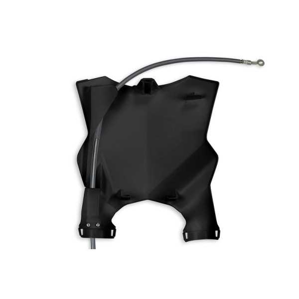 Plaque numéro frontale UFO Stadium noir Kawasaki KX250F/450F