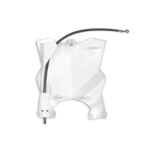 Plaque numéro frontale UFO Stadium blanc Kawasaki KX250F/450F