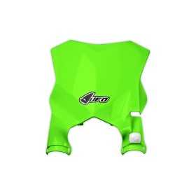 Plaque numéro frontale UFO Stadium vert fluo Kawasaki KX250/450F