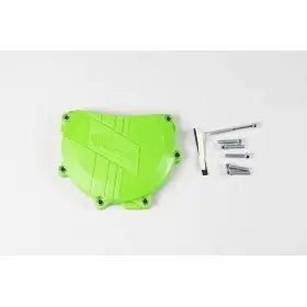 Protège carter embrayage UFO vert Kawasaki KX450F