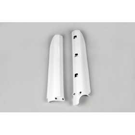 Protections de fourche UFO blanc Yamaha YZ85/85LW