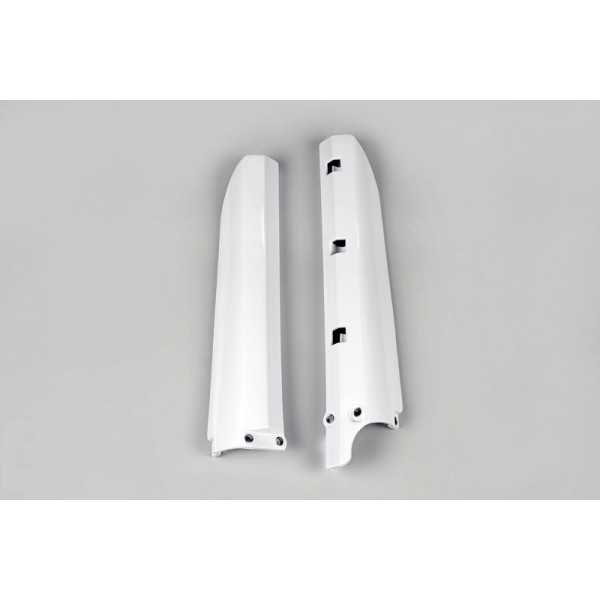 Protections de fourche UFO blanc Yamaha YZ85/85LW