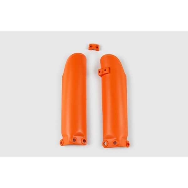 Protections de fourche UFO orange KTM SX65