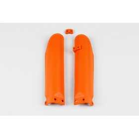 Protections de fourche UFO orange KTM SX85